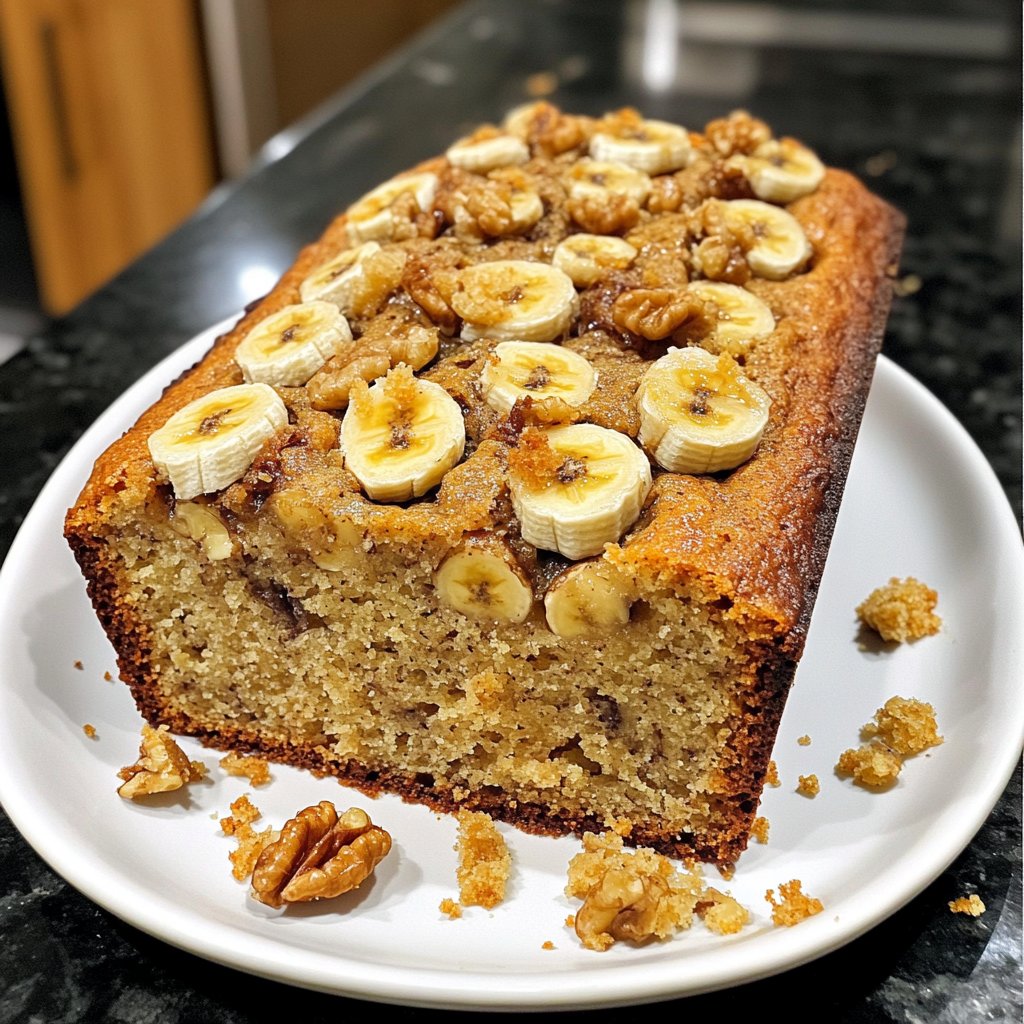 Easy Breakfast Banana Bread