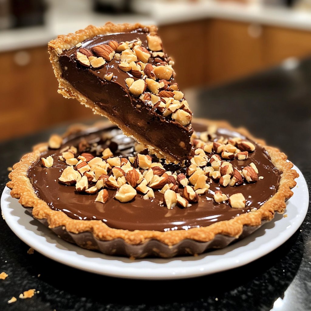 Chocolate Hazelnut Tart