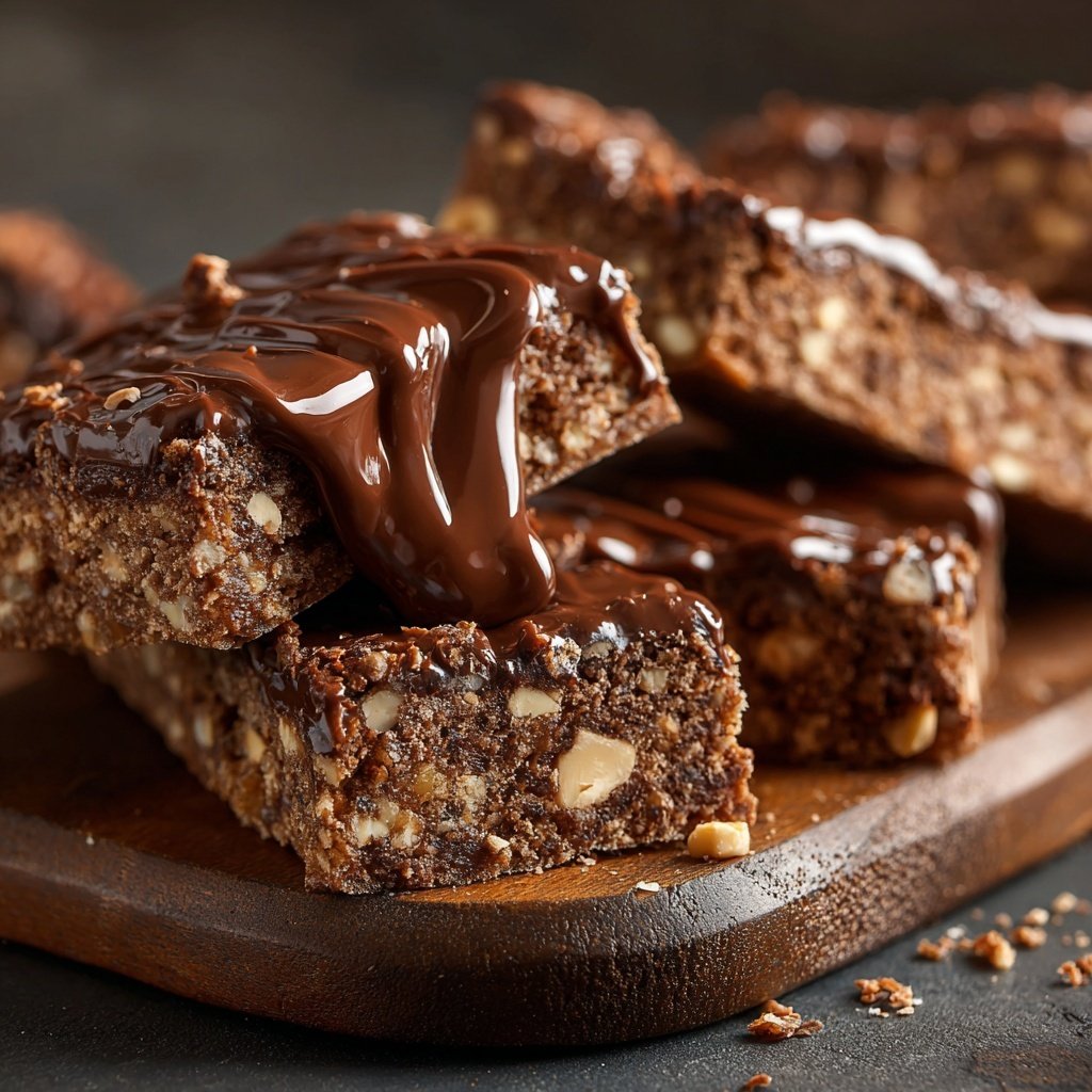 Chocolate Hazelnut Spread Bars