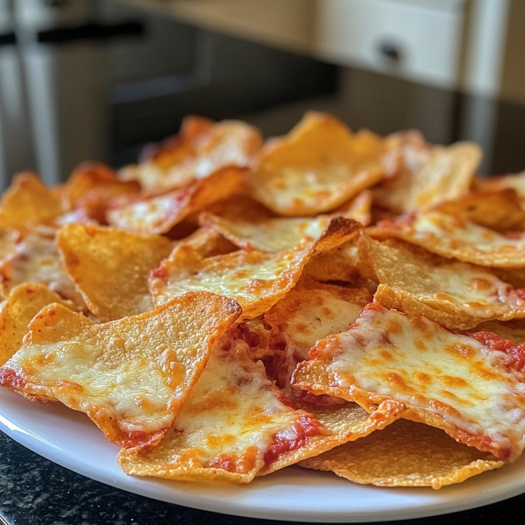 2 Ingredient Pizza Chips