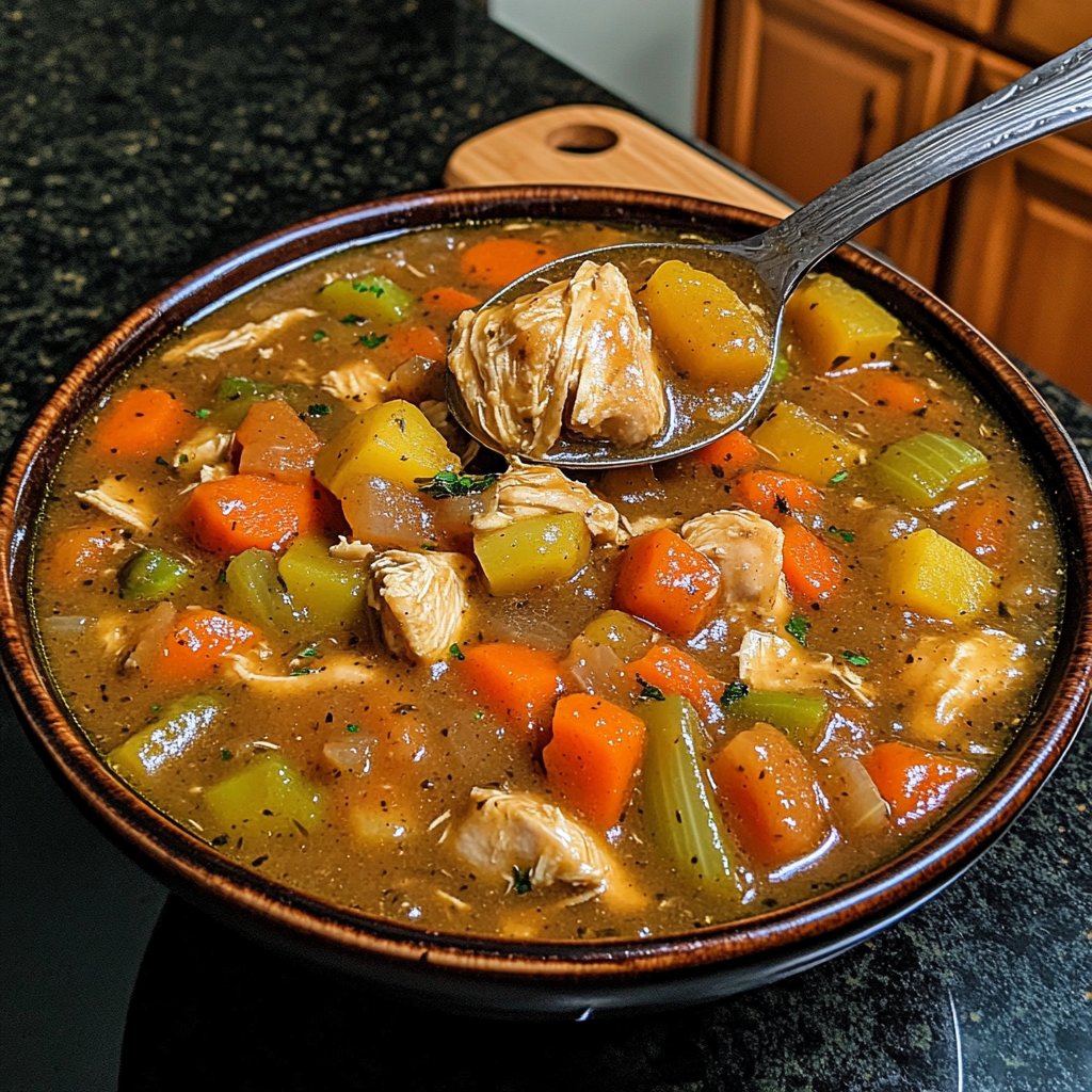 Budget-Friendly Slow Cooker Chicken Stew