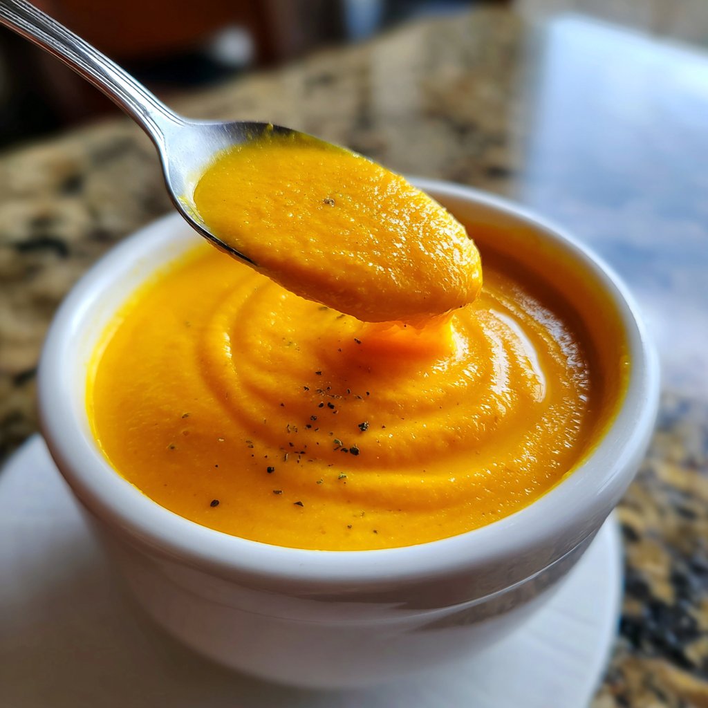 Creamy Carrot Ginger Soup