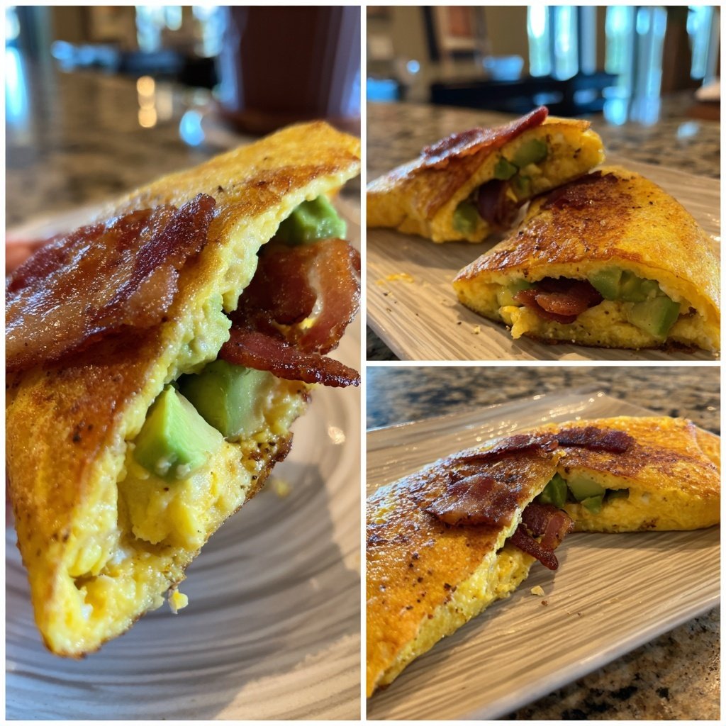 Keto Breakfast Egg Wraps